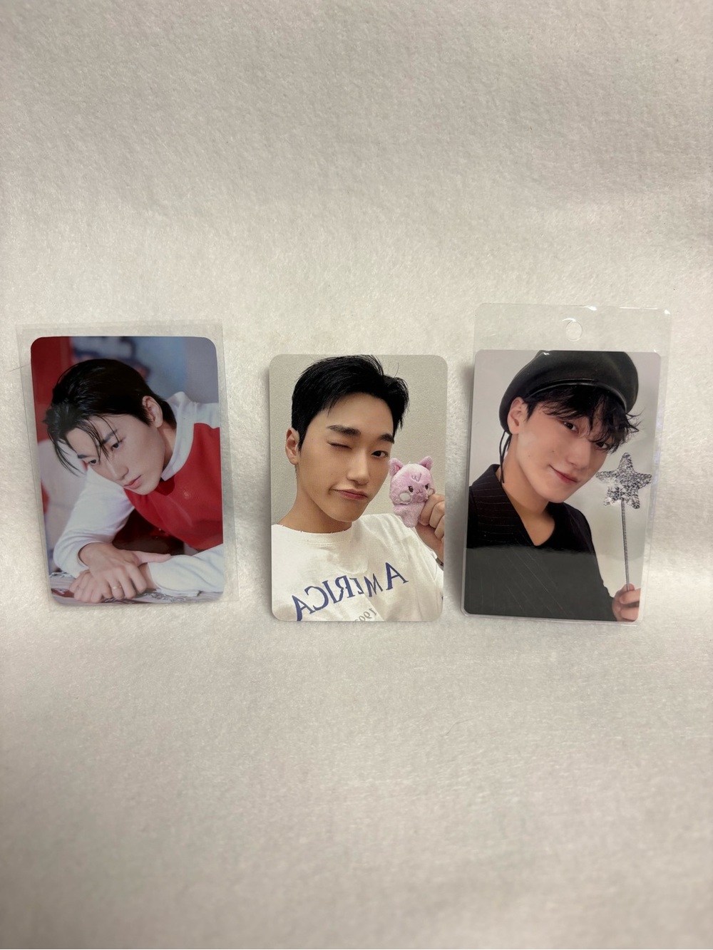 Set of 3 CHOI SAN Ateez Aniteez Sandeoki Photocards PC Mighteez
